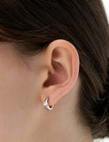 Essence Silver (W) Lab Diamond Mono One-Touch Earrings_0.2CT