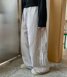 Roizen Stripe Banding Pants