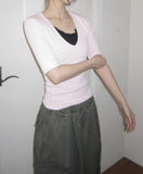 Beniel Roll-up Three Quarter T-shirt