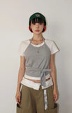 VERSA STRAP HALTER TOP