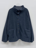Uju High Neck Raglan Fleece Jacket