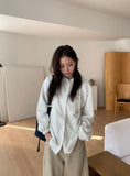 Tucky Stripe Over Hood Shirt