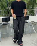 Boucle Span Fisherman Knit