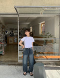 Myoku Vintage Straight Denim Pants