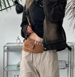 Loes wide pocket belt
