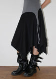 (WOOL) FLUID FLARE SKIRT