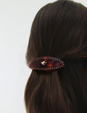 Colombe d'Or (Y) Stone Oval Hair Pin