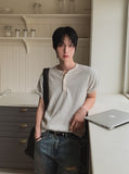 Modern Waffle Henry Short Sleeve T-shirt