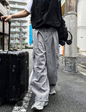 Pigment Balloon Stitch Cargo Denim Pants