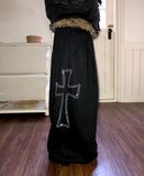 Soen Cross Bead Fur Wide Training Long Pants