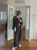 Blend striped slacks