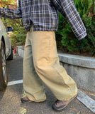 Meldin vintage washed denim pants