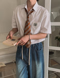 Sob Vintage Label Half Shirt