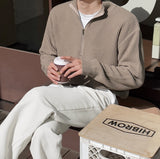 Blick Mix Half Zip Up Knit