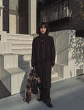 Tei Brushed Two Pin Tuck Slacks