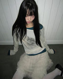 Shaen Layered Tulle Mini Skirt