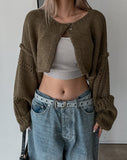 Jui Balloon Open Volero Knitwear