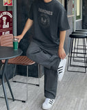 Bead Nylon String Wide Pants