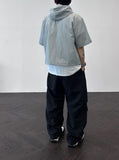 Polestar Short Sleeve Nylon Hood Zip-Up