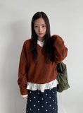 Husit Color Wool V-Neck Knit