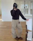 Caviel D-ring Work Cotton Pants