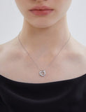 Essence Silver (W) Moissanite Endless Necklace