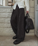 Boyles Wool St Wide Slacks