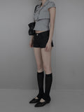 Napoleon Sleeveless Bolero Two-Piece Cardigan