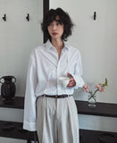 Edition pin tuck overfit shirt