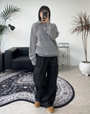 Toering non-fade denim cargo pants