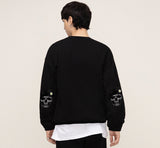 【Expend4bles X GRAVER】Elbow Skull Flower Sweatshirt