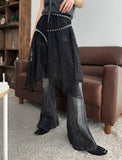 Raven Drape Skirt