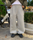 Lehen banding pin tuck brushed balloon training pants