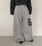 [Unisex] Clanton Printing Banding Wide Pants
