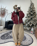 Verus Vintage Quilted Hooded Jumper