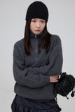 Plain angora beanie