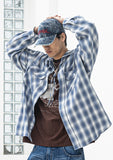 MASSMETAL LOGO WASHED DYING BALL CAP