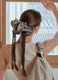 Noi Seersucker Scrunchie
