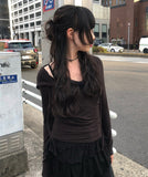 Nihi Shirring Wrap Hood T-shirt