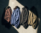 Lazy Field Pigment Collar Sweatshirt