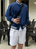 Matte varsity jacket