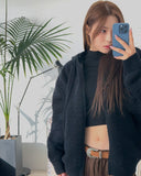 Neel Heavy Knit Hooded Jumper