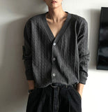 Cable Cardigan V Ver