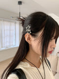 Kili cubic silver star hair pin
