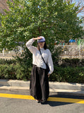 Coritz String Cargo Long Skirt
