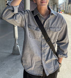 Antique Stitch Denim Shirt