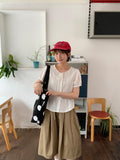 Buell Ribbon Short Sleeve Blouse