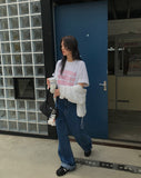 LINE FADING STRAIGHT DENIM