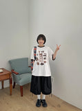 [unisex] Gemd Banding Balloon Bermuda Cargo Pants