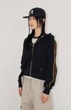 TRACK LINE HOOD ZIP-UP